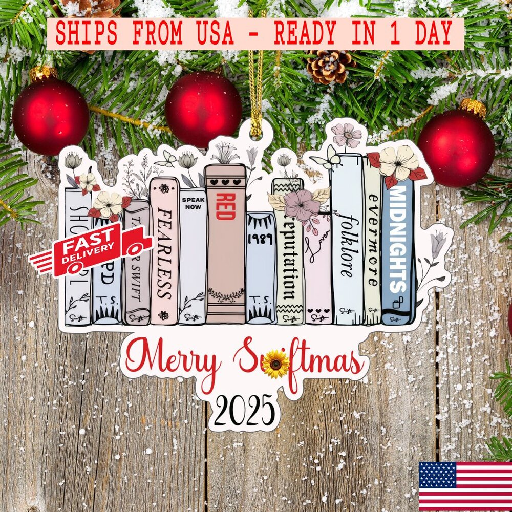 taylor swift ornament , xmas gift  , christmast decor